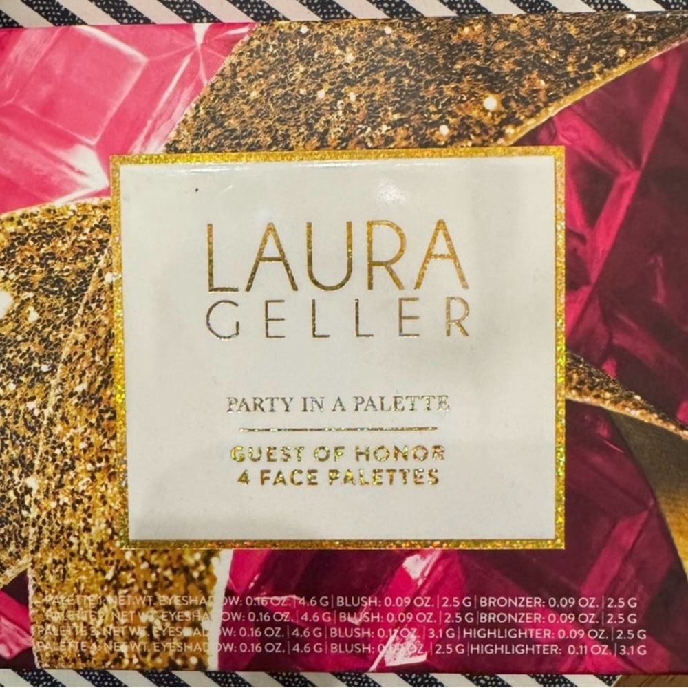 Brand New and sealed Laura Geller 4 pack palette